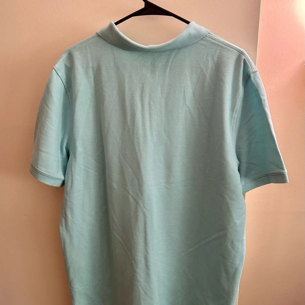 NWT Sonoma Light Blue Casual Polo Shirt Classic Design - Picture 3 of 7